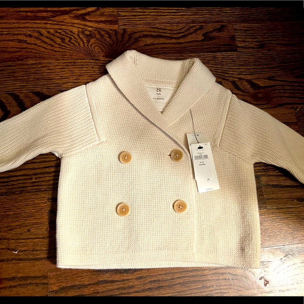 BR Baby sweater in cream/beige